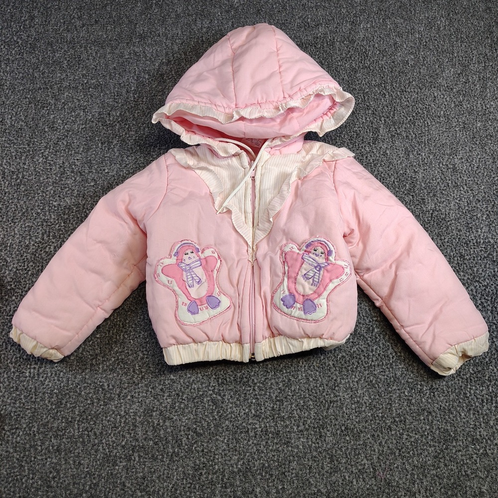 vintage girls puffer coat Sportease 24m